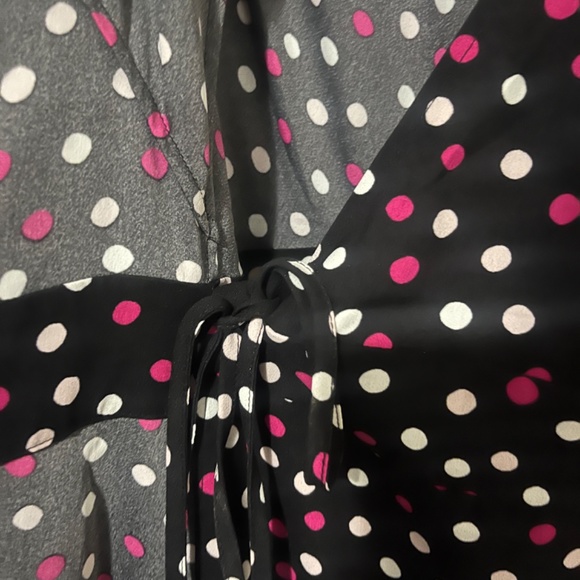 kate spade glimmer dot wrap dress - Picture 7 of 13